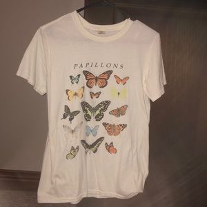 Urban Butterfly Graphic Tee